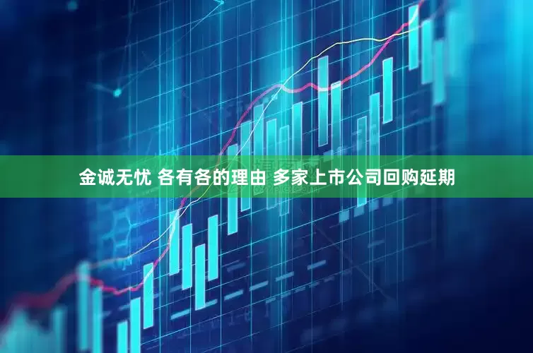 金诚无忧 各有各的理由 多家上市公司回购延期